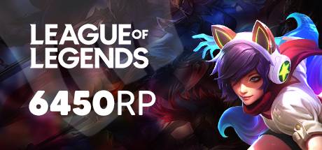 League of Legends 6450 RP