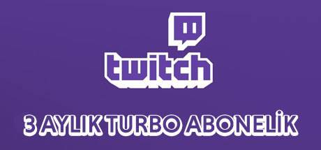 Twitch 3 Aylık Turbo Abonelik