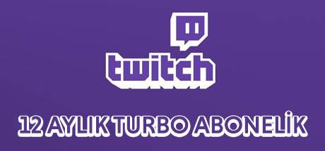 Twitch 12 Aylık Turbo Abonelik