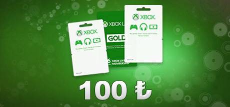 100 TL Xbox Live Hediye Kartı