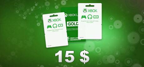 15 Usd Xbox Live Gift Card