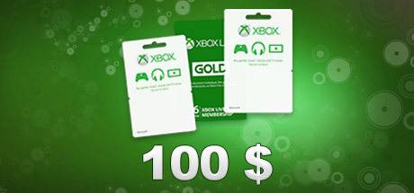 100 Usd Xbox Live Gift Card