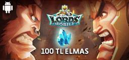 Lords Mobile Elmas 100 TL Google Play Yorumları