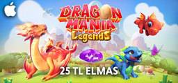 Dragon Mania Efsaneleri Elmas 25 TL Apple Store Yorumları