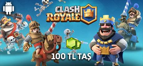 Clash Royale Yeşil Taş Google Play 100 TL