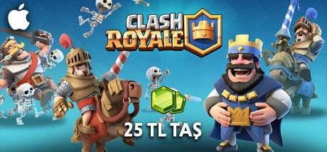 Clash Royale Yeşil Taş Apple Store 25 TL