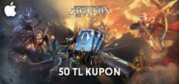 Arena Of Valor Kupon Apple Store 50 TL Yorumları