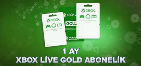 Xbox Live Gold 1 Aylık Abonelik