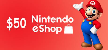 50 Usd Nintendo eShop Gift Kart